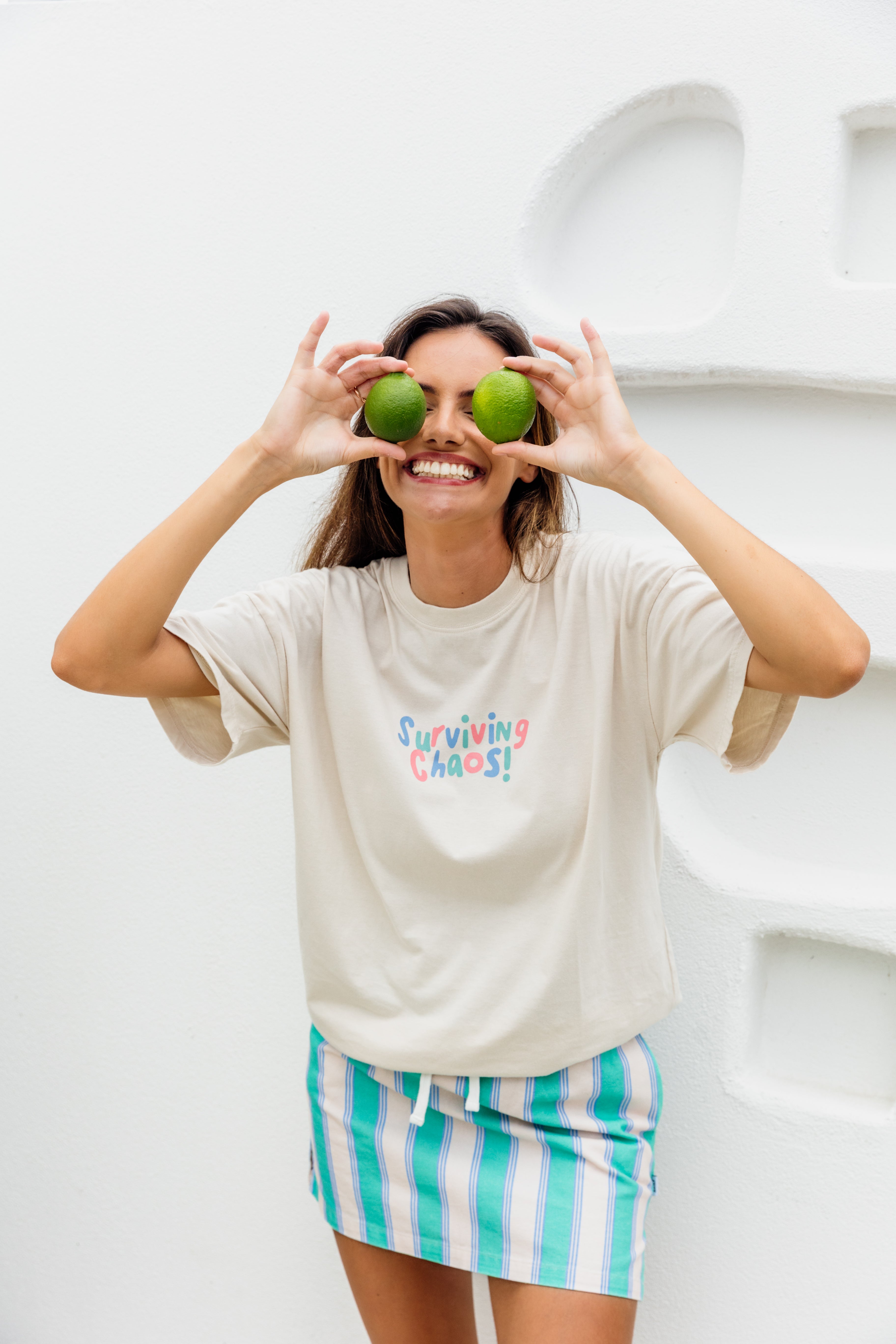 SURVIVING CHAOS BOX TEE